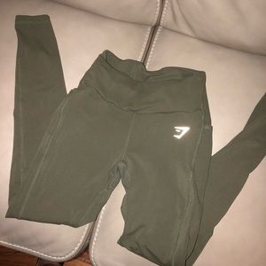 Gymshark Aspire Leggings in Khaki